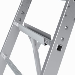 Elektrischer Dachdeckeraufzug aus Aluminium mit Seilwinde und Transportschlitten