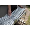 Stahlarbeitsplattform für Leiter 4x3