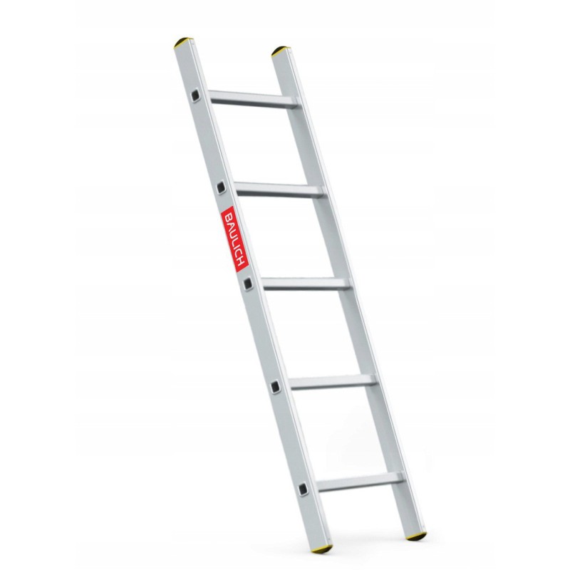 Aluminium-Anlegeleiter 5 Sprossen 150 Kg