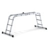 Multifunktionale Alu-Gelenkleiter 4x3 BAULICH