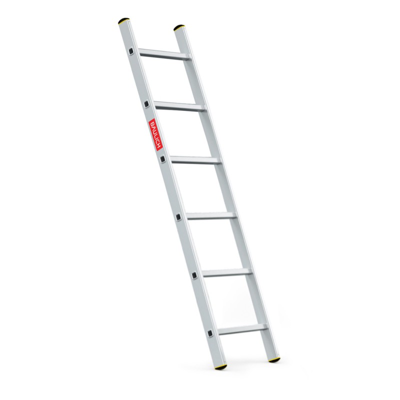 Aluminium-Anlegeleiter 6 Sprossen 150 Kg