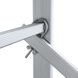 Mobiles Aluminiumleitergerüst