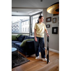 Klapptritt 2 Stufen Schwarz