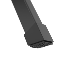 Klapptritt 2 Stufen Schwarz