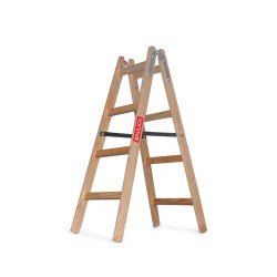 Holzleiter 4 Sprossen 150 kg Malerleiter