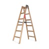 Holzleiter 6 Sprossen 150kg Malerleiter