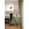 Stahlleiter 4 Stufen 125 Kg HOME