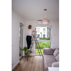 Stahlleiter 6 Stufen 125 Kg HOME