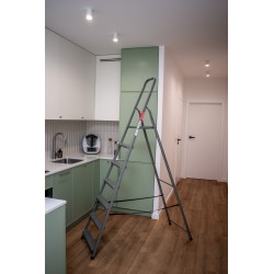 Stahlleiter 7 Stufen 125 Kg HOME