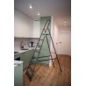 Stahlleiter 8 Stufen 125 Kg HOME