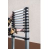 Teleskopleiter aus Aluminium 13 Stufen HOME