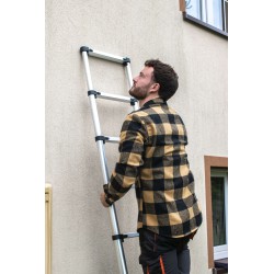 Teleskopleiter aus Aluminium 9 Stufen HOME