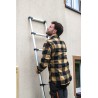 Teleskopleiter aus Aluminium 9 Stufen HOME