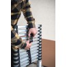Teleskopleiter aus Aluminium 11 Stufen HOME