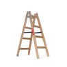 Holzleiter 4 Sprossen 150 kg Malerleiter