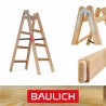 Holzleiter 4 Sprossen 150 kg Malerleiter