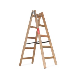 Holzleiter 5 Sprossen 150 kg Malerleiter