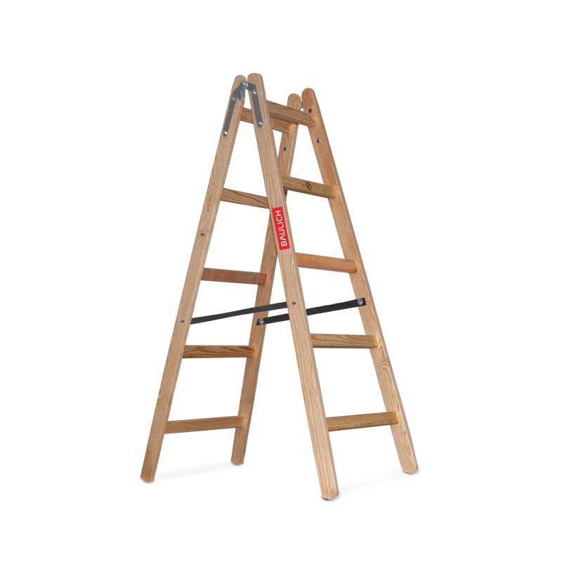 Holzleiter 5 Sprossen 150 kg Malerleiter