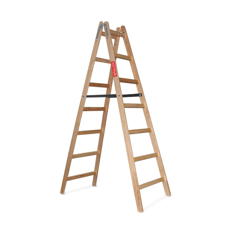 Holzleiter 7 Sprossen 150kg Malerleiter