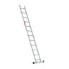 Aluminium-Anlegeleiter 12 Sprossen 150 Kg