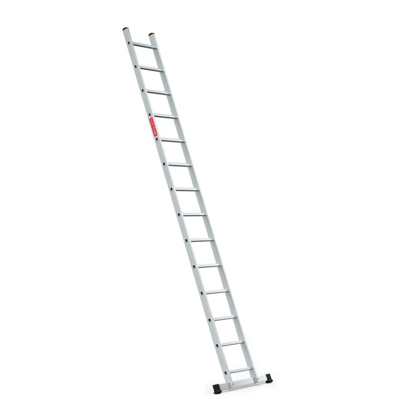 Aluminium-Anlegeleiter 14 Sprossen 150 Kg