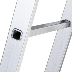 Aluminium-Anlegeleiter 14 Sprossen 150 Kg