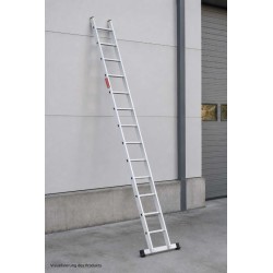 Aluminium-Anlegeleiter 13 Sprossen 150 Kg