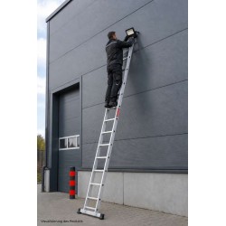 Aluminium-Anlegeleiter 14 Sprossen 150 Kg