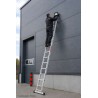 Aluminium-Anlegeleiter 14 Sprossen 150 Kg