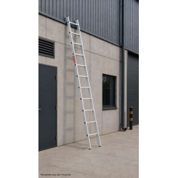 Aluminium-Anlegeleiter 11 Sprossen 150 Kg