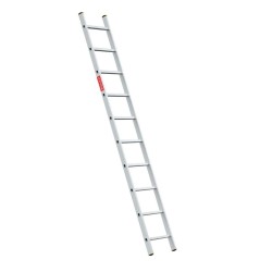 Aluminium-Anlegeleiter 10 Sprossen 150 Kg