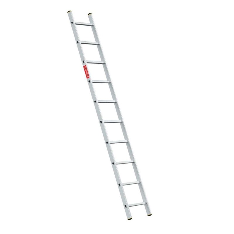 Aluminium-Anlegeleiter 10 Sprossen 150 Kg