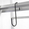 Aluminium-Anlegeleiter 10 Sprossen 150 Kg