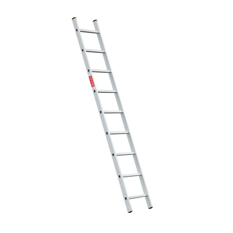 Aluminium-Anlegeleiter 9 Sprossen 150 Kg