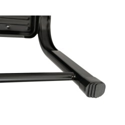 Stahlhocker bis 150 kg – Tritthocker mit 1 Stufe HOME in Schwarz