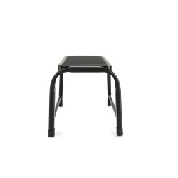 Stahlhocker bis 150 kg – Tritthocker mit 1 Stufe HOME in Schwarz