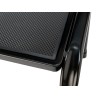 Stahlhocker bis 150 kg – Tritthocker mit 2 Stufen HOME in Schwarz