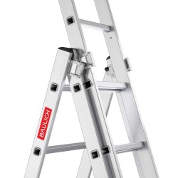 Aluminium-Mehrzweckleiter 3x6 150 Kg