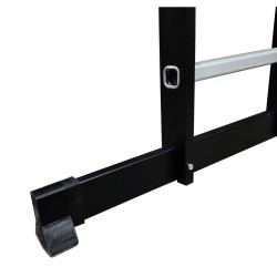 Aluminium-Stahl-Mehrzweckleiter HOME– 4x4 Sprossen