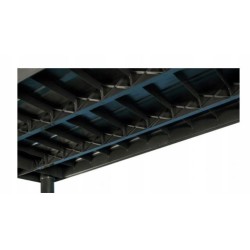 Kunststoffregal schwarz bis zu 250kg