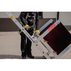 Elektrischer Dachdeckeraufzug 12 m 115 kg | Baulich