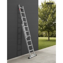 Alu Leitergerüst 2x7 mit Plattform 3-in-1 | Baulich