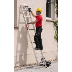 Aluminium Anlegeleiter 9 Sprossen 150 kg | Baulich