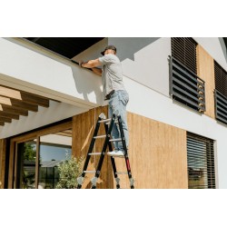 Aluminium-Stahl-Mehrzweckleiter HOME– 4x4 Sprossen