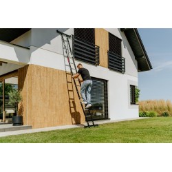 Aluminium-Stahl-Mehrzweckleiter HOME– 4x4 Sprossen
