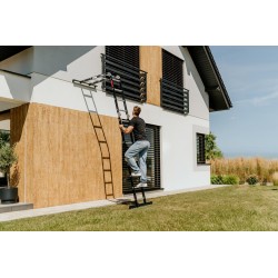 Aluminium-Stahl-Mehrzweckleiter HOME– 4x4 Sprossen