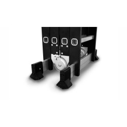 Mehrzweckleiter 4x3 mit Plattform 125 kg | Baulich