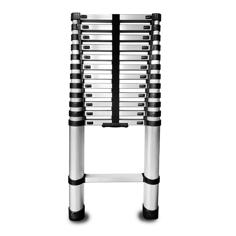 Teleskopleiter aus Aluminium 13 Stufen HOME