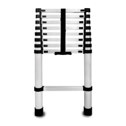 Teleskopleiter aus Aluminium 9 Stufen HOME