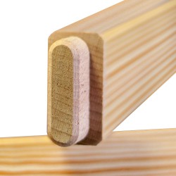 Holzleiter 4 Sprossen 150 kg Malerleiter